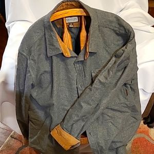 Legendary Whitetails XL Long Sleeve Flannel and Corduroy Shirt